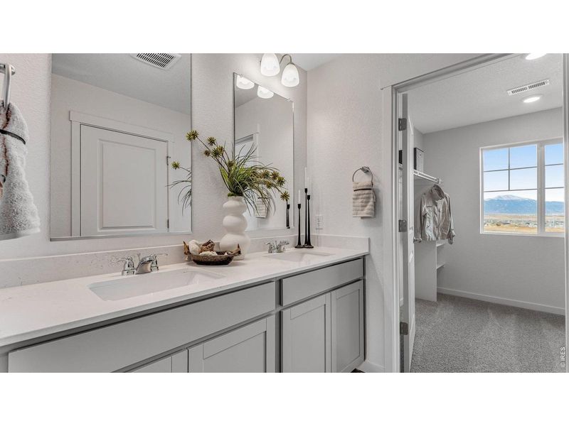 Furnished interior view inside a new home in Prairie Song, Windsor (Image 36).