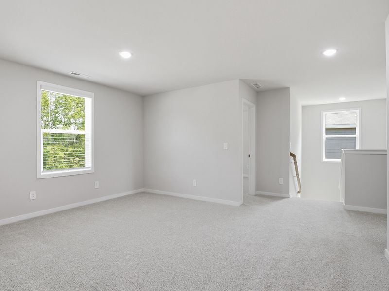 Spacious, unfurnished interior of a new home in Marshburn Landing - Signature Series, Wendell (Image 17).