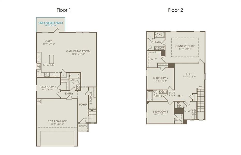 The Monroe Floor plan