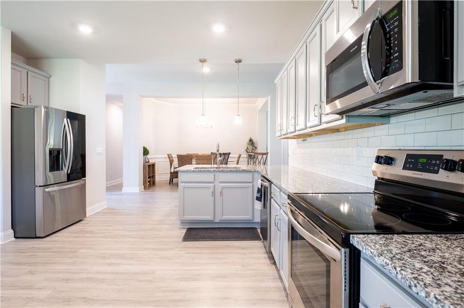 Furnished interior view inside a new home in , Maysville (Image 16).
