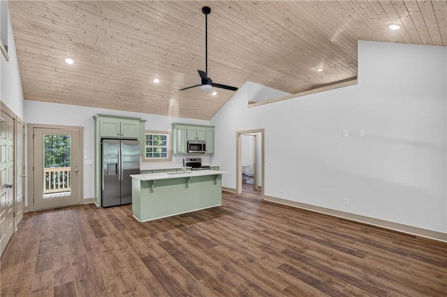 Furnished interior view inside a new home in , Sparta (Image 5).