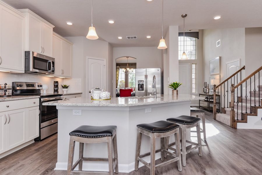 Furnished interior view inside a new home in Edgewater, Bryan (Image 8).