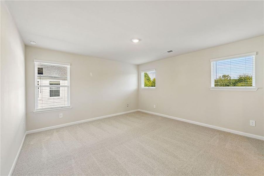 Spacious, unfurnished interior of a new home in Hemingway - Reserve Series, Cumming (Image 46). Spacious, unfurnished interior of a new home in Hemingway - Reserve Series, Cumming (Image 46).