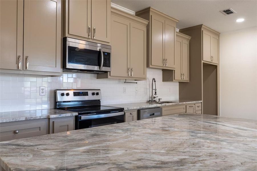 Furnished interior view inside a new home in , Lindale (Image 13). Furnished interior view inside a new home in , Lindale (Image 13).