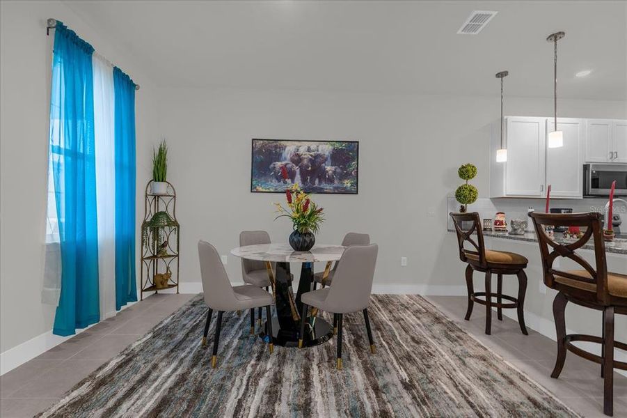 Furnished interior view inside a new home in , St. Cloud (Image 17).