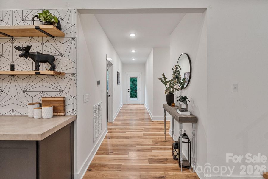 Furnished interior view inside a new home in , York (Image 35).