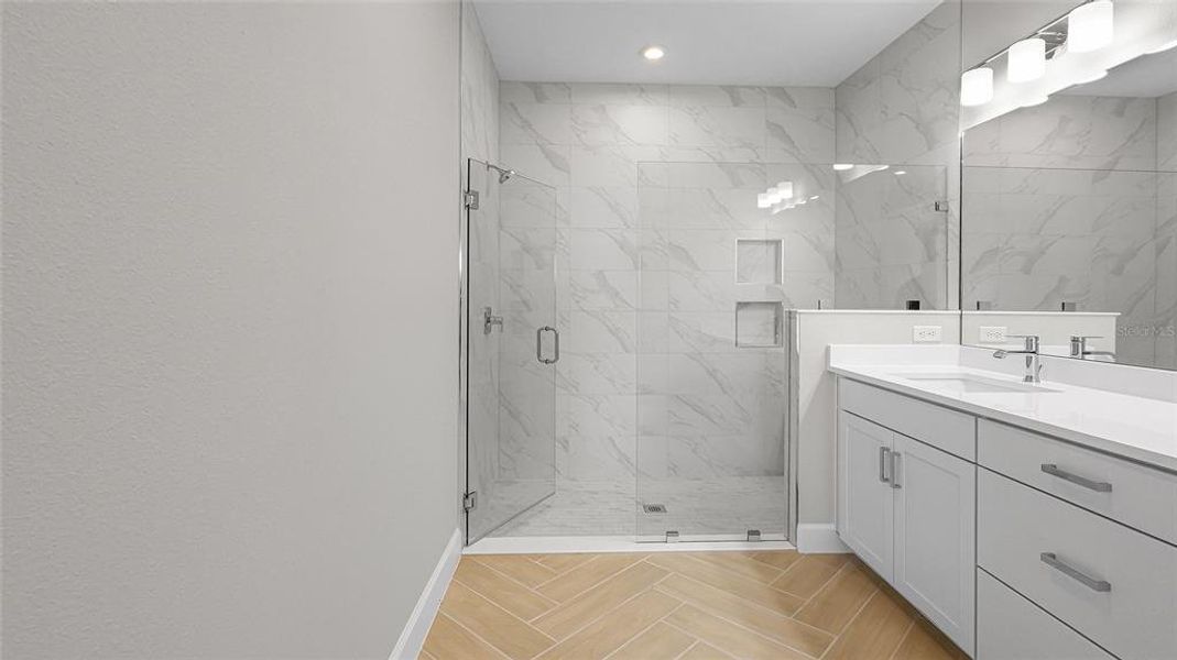 Furnished interior view inside a new home in Cresswind at Lake Harris, Tavares (Image 16). Furnished interior view inside a new home in Cresswind at Lake Harris, Tavares (Image 16).