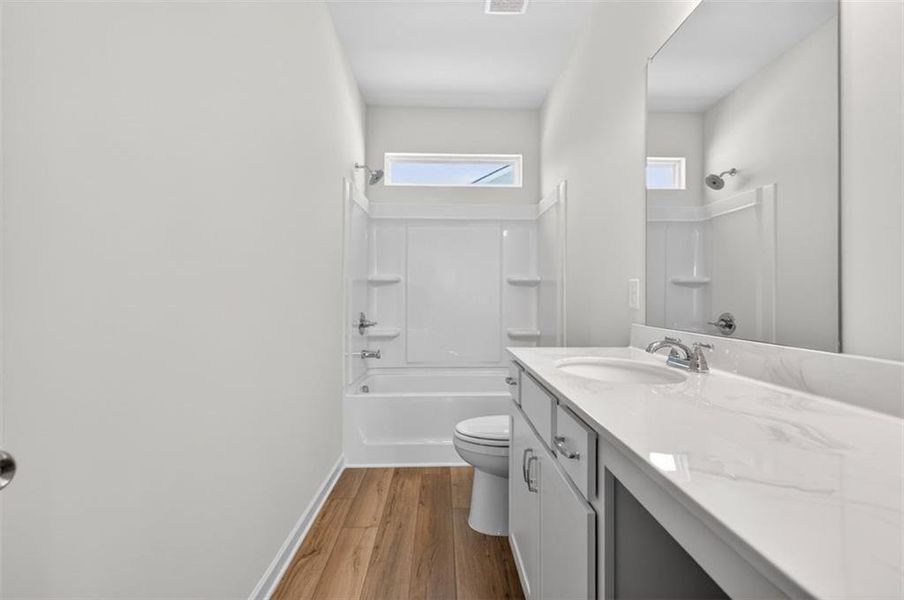 Furnished interior view inside a new home in Evergreen at Lakeside, Temple (Image 7).