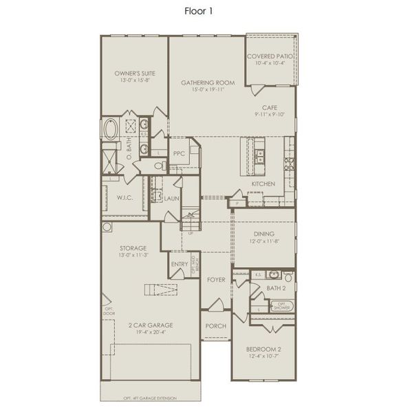 2D floor plan layout for the Harvard by Pulte Homes in Nopal Valley, San Antonio, TX (Image 4). 2D floor plan layout for the Harvard by Pulte Homes in Nopal Valley, San Antonio, TX (Image 4).