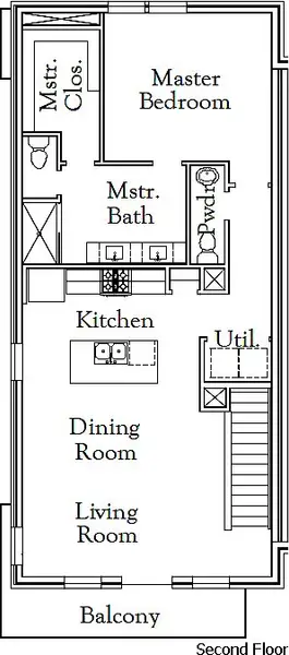 2D floor plan layout for the The Diamond by Coventry Homes in Townhomes at Ballpark, Arlington, TX (Image 4). 2D floor plan layout for the The Diamond by Coventry Homes in Townhomes at Ballpark, Arlington, TX (Image 4).