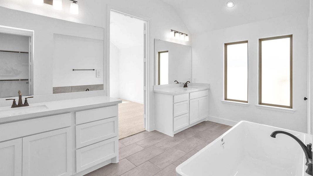 Furnished interior view inside a new home in Evergreen 50', Conroe (Image 5). Furnished interior view inside a new home in Evergreen 50', Conroe (Image 5).