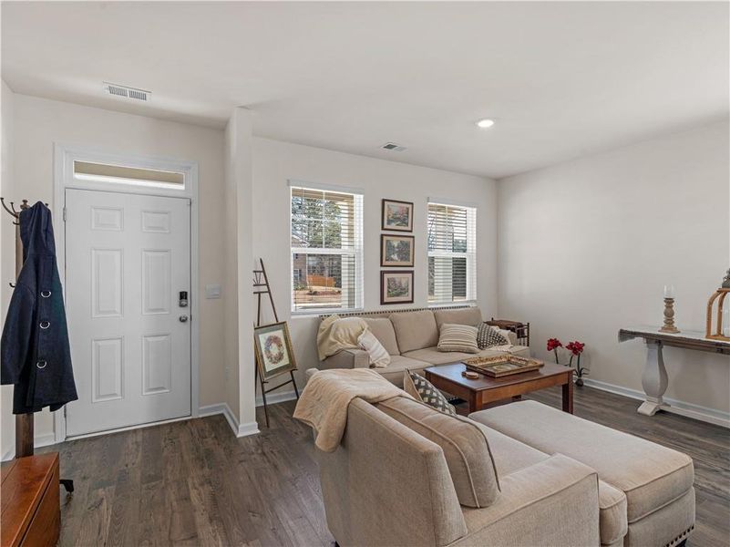 Furnished interior view inside a new home in Bridle Creek, Locust Grove (Image 11).