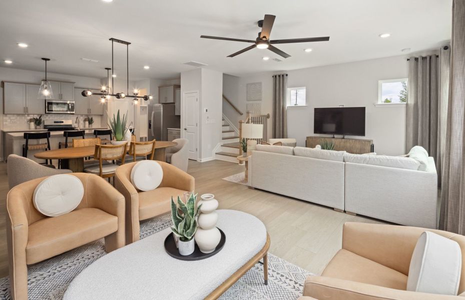 Furnished interior view inside a new home in Everton, Durham (Image 17).