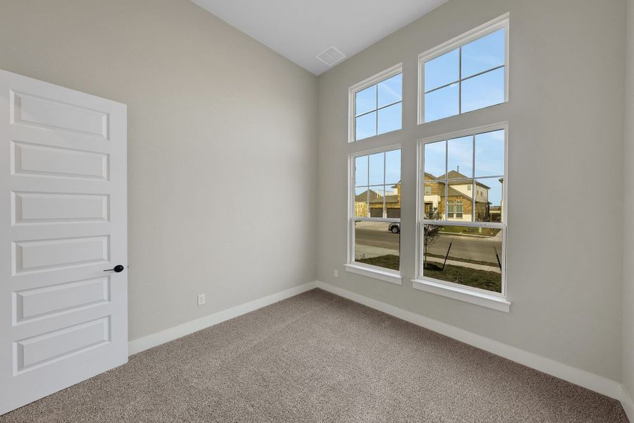 Representative unfurnished interior of a home built from the Lincoln by GFO Home in Santa Rita Ranch, Liberty Hill (Image 45). Representative unfurnished interior of a home built from the Lincoln by GFO Home in Santa Rita Ranch, Liberty Hill (Image 45).