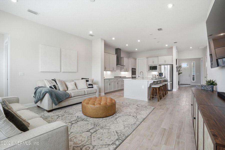 Furnished interior view inside a new home in RiverTown, St. Johns (Image 31).