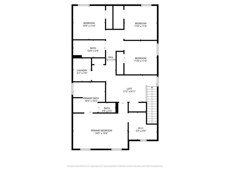 2D floor plan layout of this home in , Dawsonville, GA (Image 6).