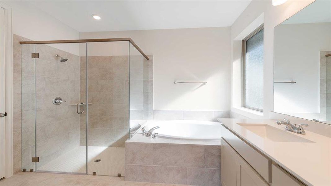 Furnished interior view inside a new home in Devonshire, Forney (Image 8).