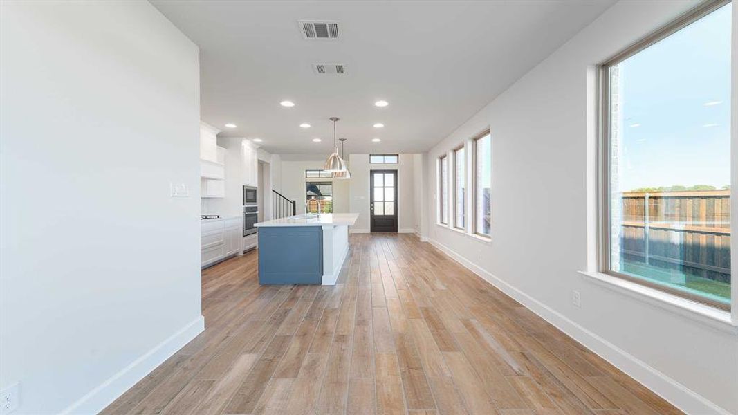 Spacious, unfurnished interior of a new home in The Parks At Wilson Creek 40', Celina (Image 21). Spacious, unfurnished interior of a new home in The Parks At Wilson Creek 40', Celina (Image 21).