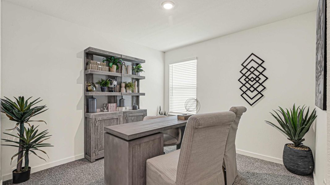 Furnished interior view inside a new home in Holly Ridge, Rosenberg (Image 8).
