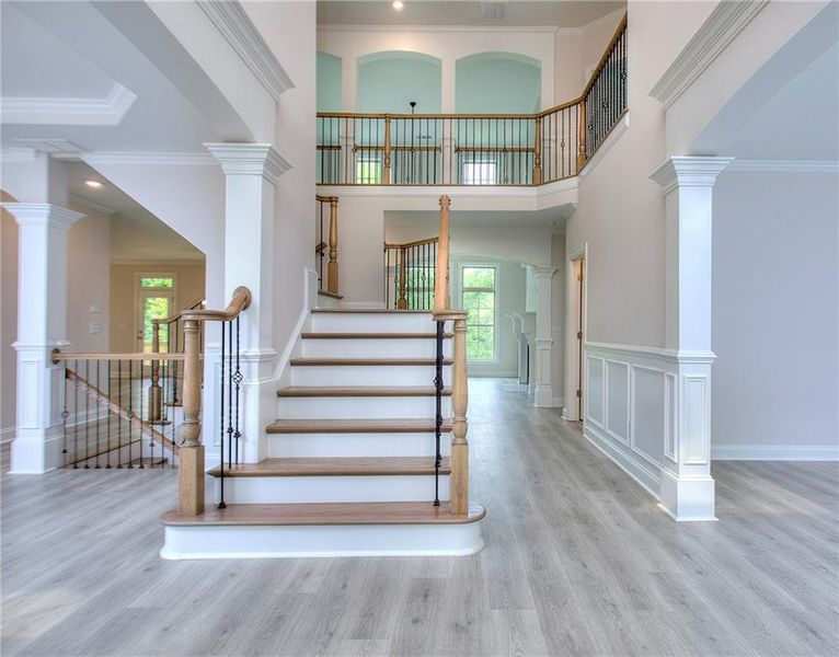 Spacious, unfurnished interior of a new home in , Conyers (Image 34). Spacious, unfurnished interior of a new home in , Conyers (Image 34).