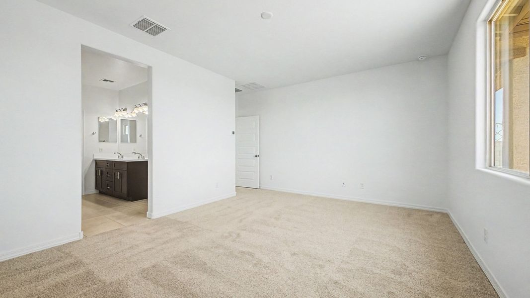 Furnished interior view inside a new home in The Villas at Mystic, Peoria (Image 14).