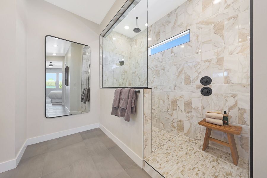 Representative furnished interior of a home built from the Garnet by Mattamy Homes in Landmarke, Queen Creek (Image 35).