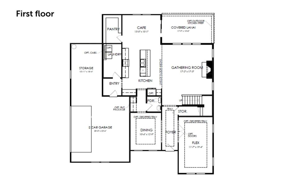 2D floor plan layout for the Newlyn by Pulte Homes in Windsor Court, Fayetteville, GA (Image 3). 2D floor plan layout for the Newlyn by Pulte Homes in Windsor Court, Fayetteville, GA (Image 3).