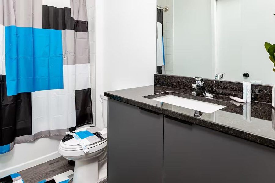 Furnished interior view inside a new home in , Kissimmee (Image 12).