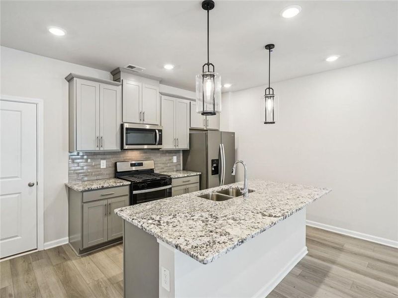 Furnished interior view inside a new home in , Conyers (Image 7).