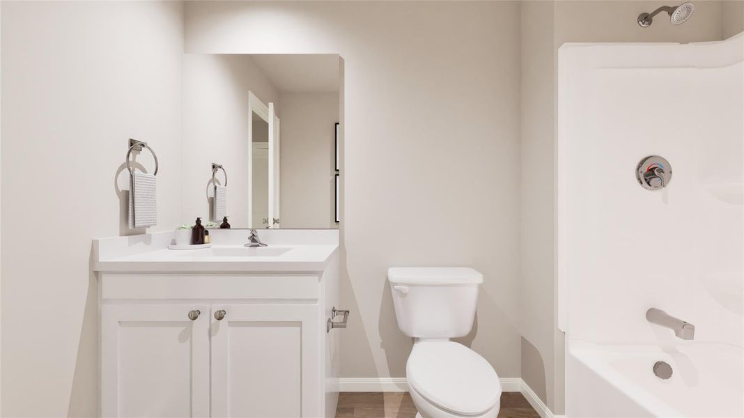 Furnished interior view inside a new home in Magnolia Woods, Magnolia (Image 7).