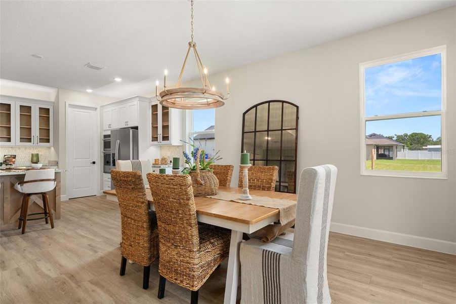 Furnished interior view inside a new home in , Sebring (Image 17).