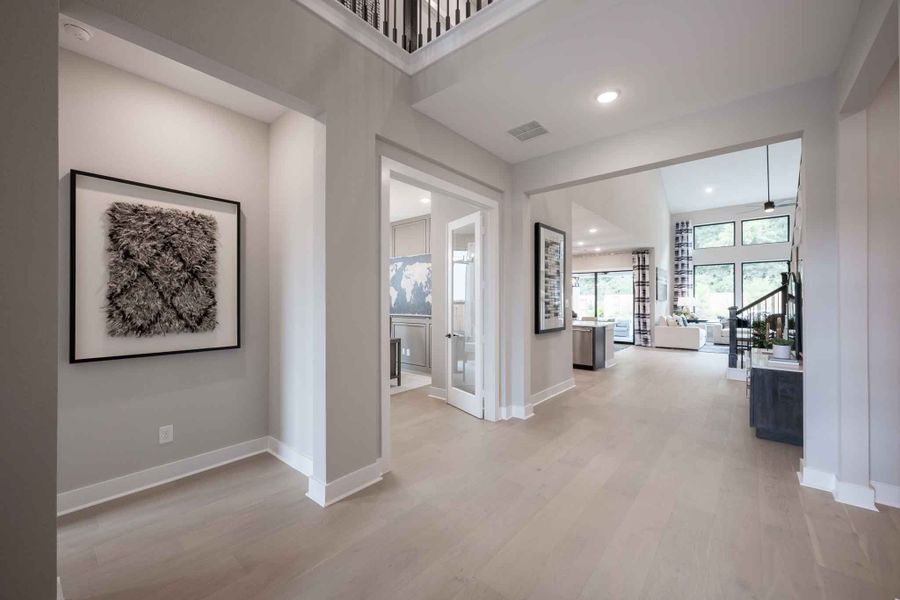 Representative unfurnished interior of a home built from the Barnhart by Tri Pointe Homes in Amethyst at Azalea Trails, Cypress (Image 23).