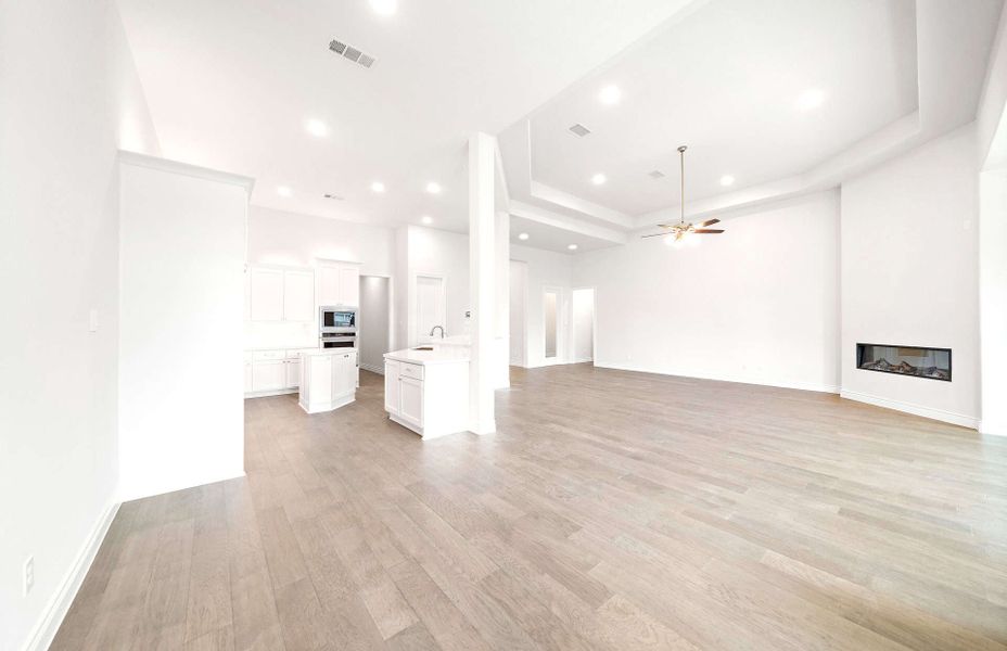 Representative unfurnished interior of a home built from the 2909AU by Ravenna Homes in Audubon 60′, Magnolia (Image 31).