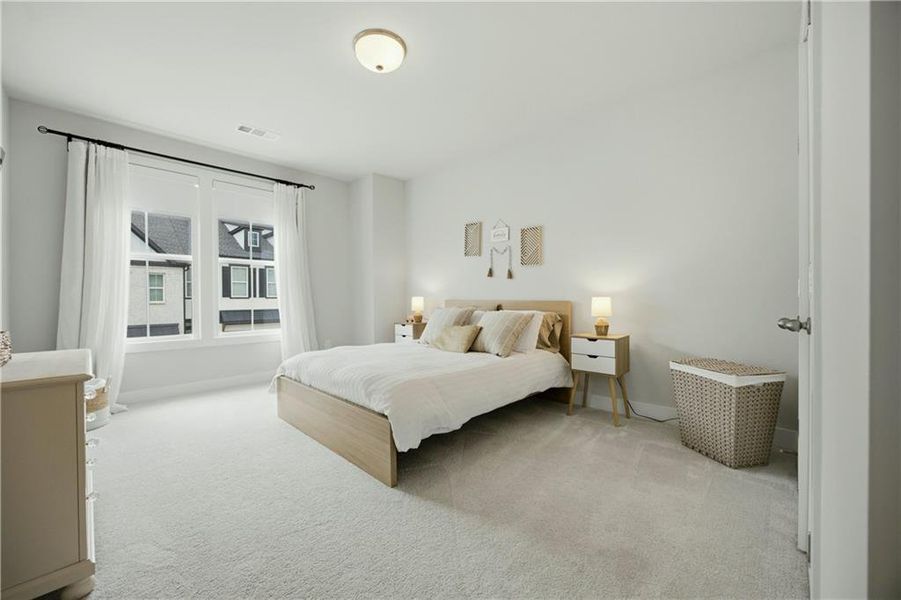 Furnished interior view inside a new home in , Cumming (Image 17).