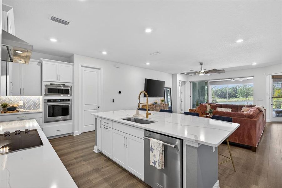 Furnished interior view inside a new home in Seaire, Parrish (Image 14).