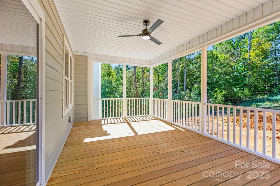 Exterior details and patio area of a home in , Advance (Image 3).