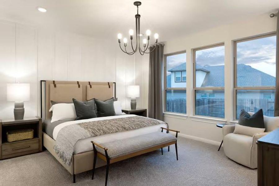 Photo of Pulte model home with same floor plan, not of actual home listed. Photo of Pulte model home with same floor plan, not of actual home listed.