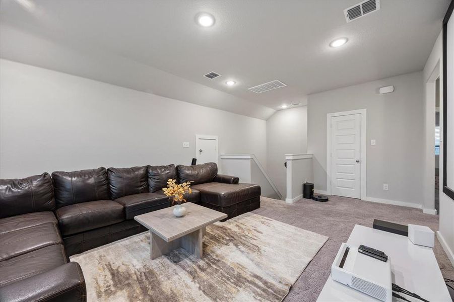 Furnished interior view inside a new home in DeBerry Reserve, Royse City (Image 29). Furnished interior view inside a new home in DeBerry Reserve, Royse City (Image 29).