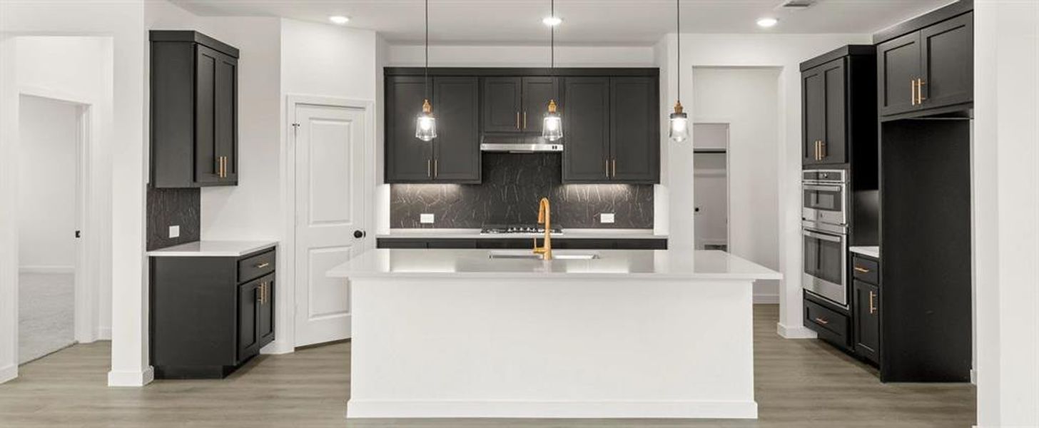 Kitchen featuring the Noir Collection