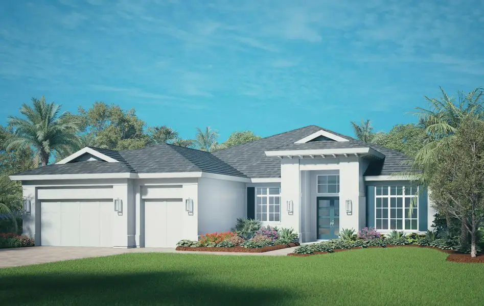 Front exterior of a home in the Central Beach community, located in Vero Beach, FL (Image 9).