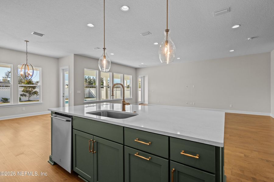 Furnished interior view inside a new home in SilverLeaf, St. Augustine (Image 9).