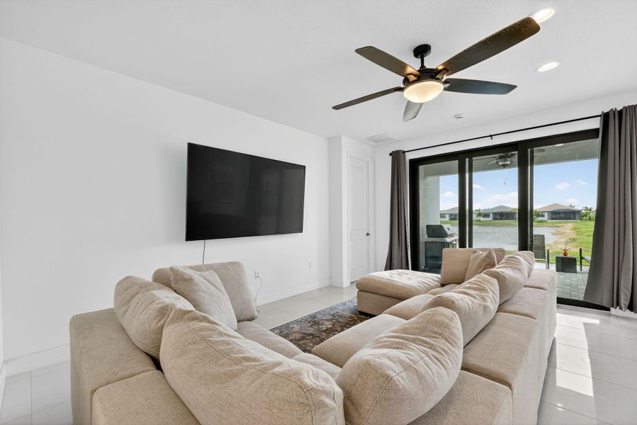 Furnished interior view inside a new home in , Port St. Lucie (Image 13).