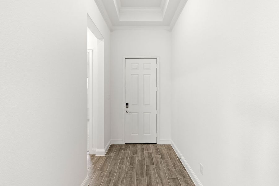 Representative unfurnished interior of a home built from the The Rio Grande Executive by UnionMain Homes in Wildflower Ranch, Justin (Image 11).