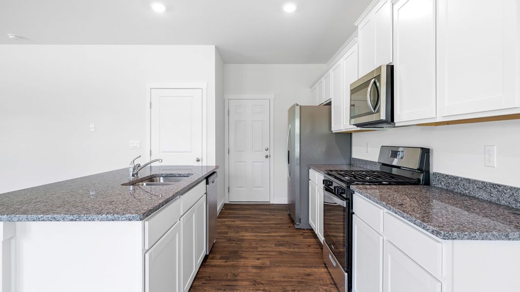 Furnished interior view inside a new home in The Cove at Thrasher Landing, Hixson (Image 6).