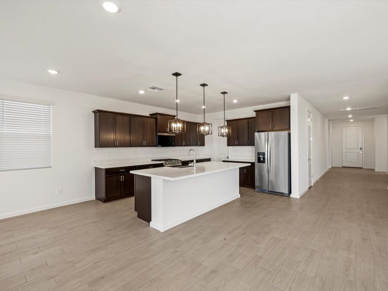 Furnished interior view inside a new home in Bella Vista Farms Reserve Series, San Tan Valley (Image 3).