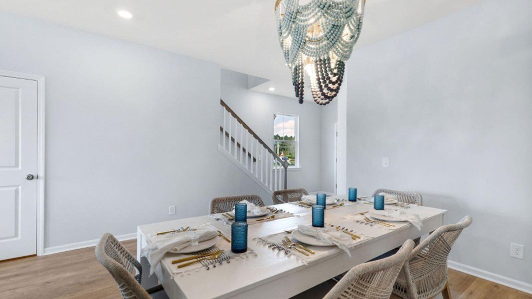 Furnished interior view inside a new home in Sweetgrass at Summers Corner, Summerville (Image 18). Furnished interior view inside a new home in Sweetgrass at Summers Corner, Summerville (Image 18).