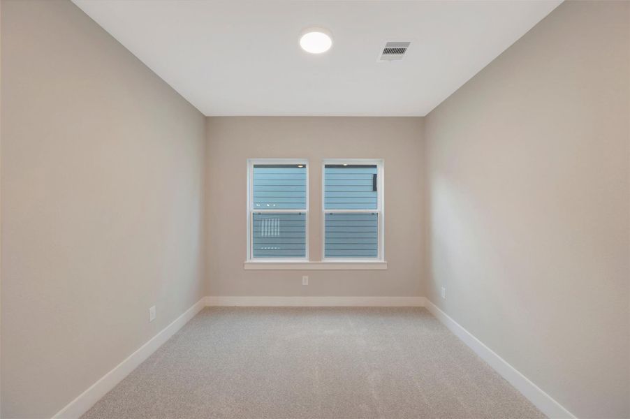 Spacious, unfurnished interior of a new home in Two Step Farm - Cottages Row Collection, Montgomery (Image 25). Spacious, unfurnished interior of a new home in Two Step Farm - Cottages Row Collection, Montgomery (Image 25).