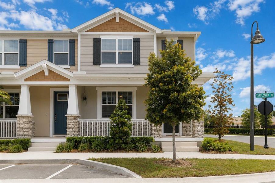 Front exterior of a new home in , Winter Springs, FL, highlighting curb appeal (Image 2). Front exterior of a new home in , Winter Springs, FL, highlighting curb appeal (Image 2).