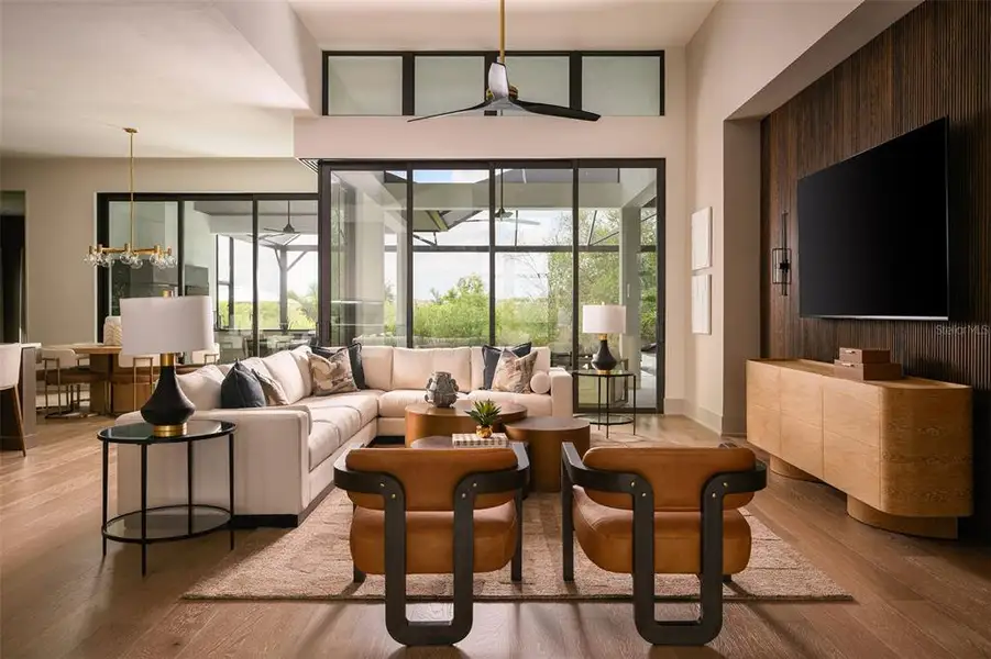 Furnished interior view inside a new home in , Sarasota (Image 4).