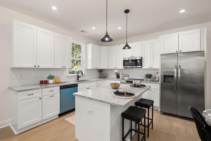 Furnished interior view inside a new home in , North Charleston (Image 16).
